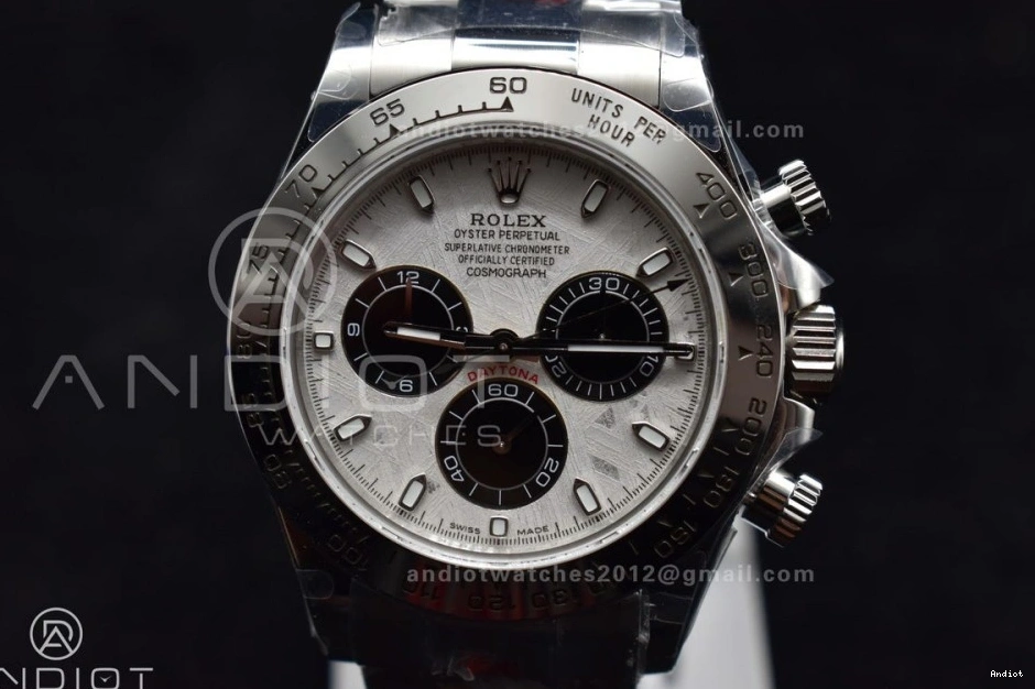 Daytona SA4130 V2 Bracelet Edition 1:1 on Dial Meteorite Best QF SS 116509 0503
